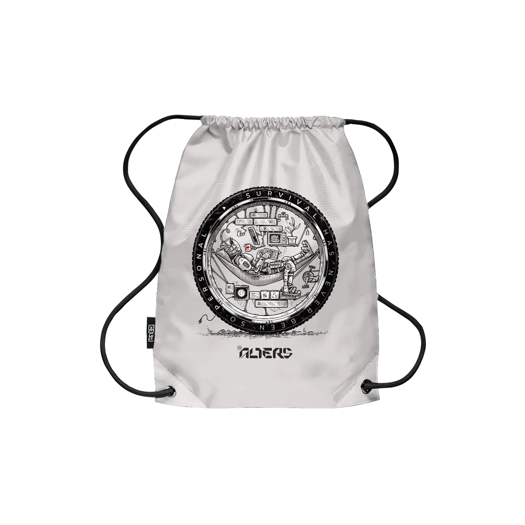 They See Me Rollin' Drawstring Backpack