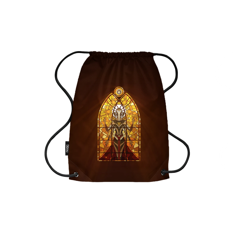 Drawstring Backpack Synth Queen Window