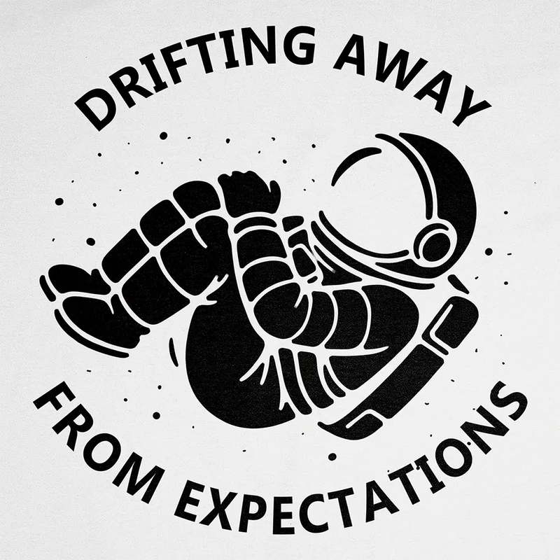 Drifting Away From Expectations Hoodie