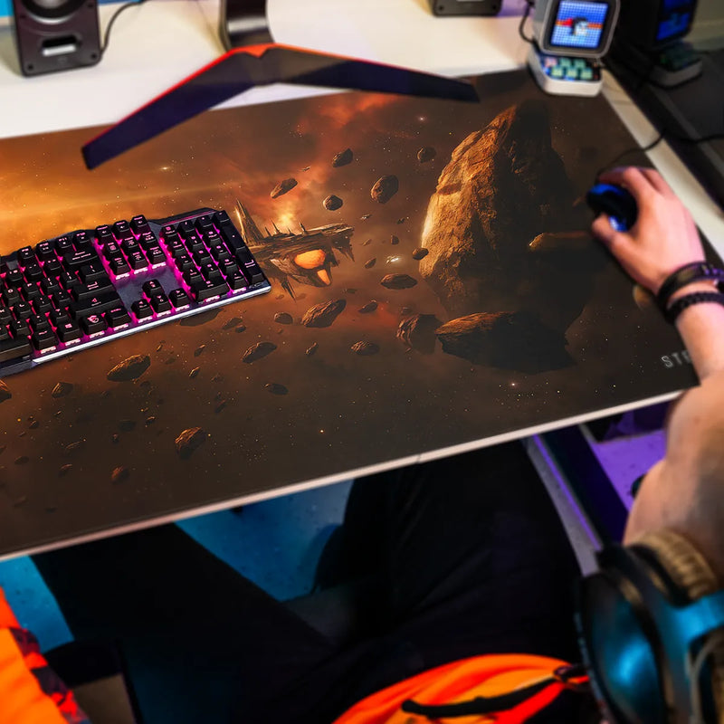 Mousepad Mining Operation by Kentaro Kanamoto