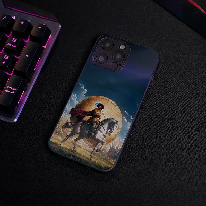 Glass Phone Case Caesar