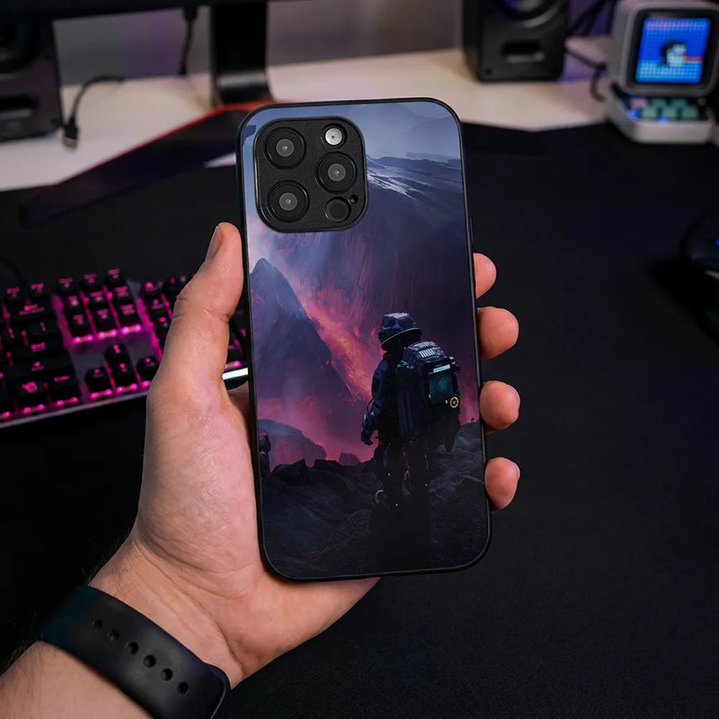 Glass Phone Case What a View