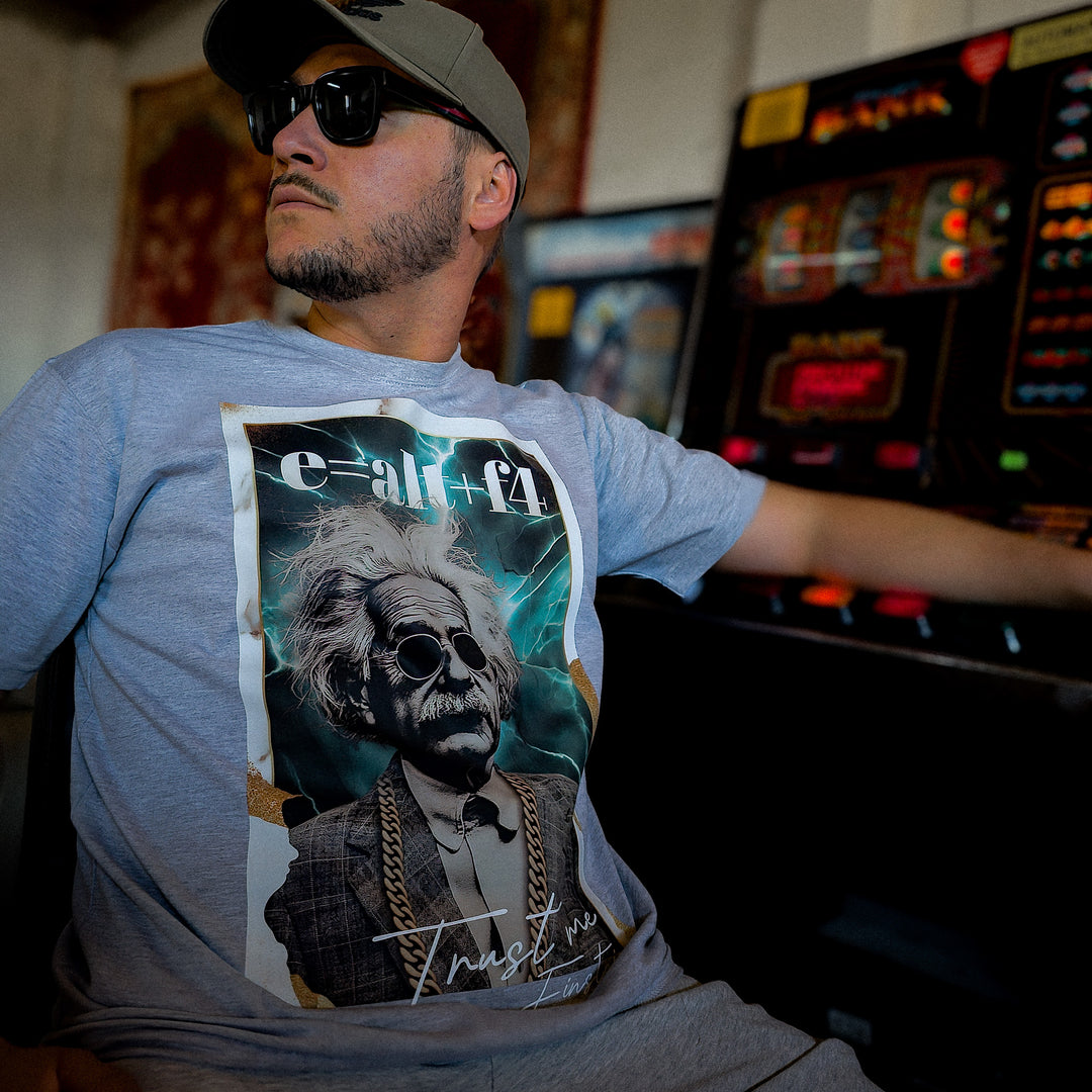 T-shirt Einstein ALT F4