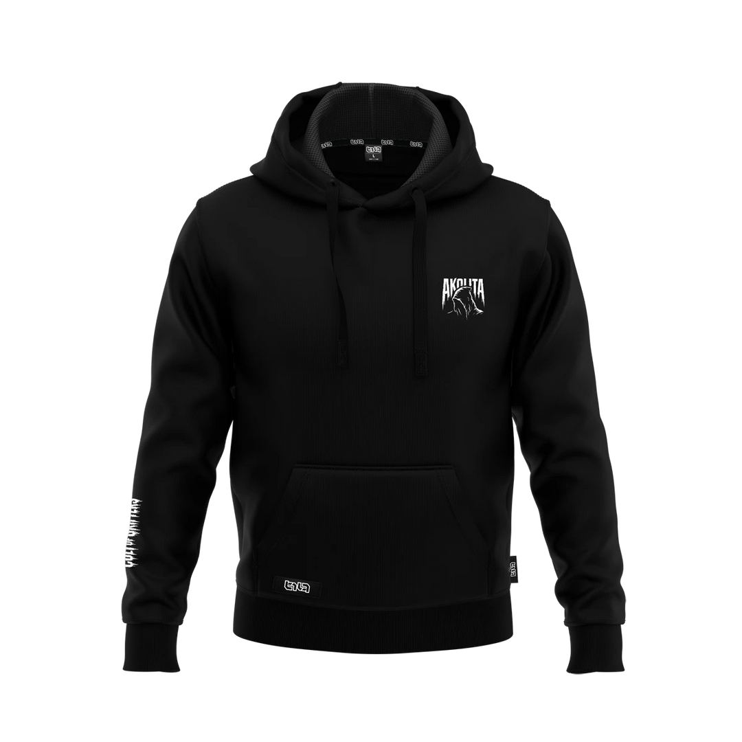 Arkadikuss Logo Basic Black Hoodie