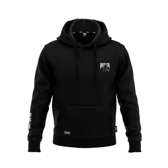 Arkadikuss Logo Basic Black Hoodie