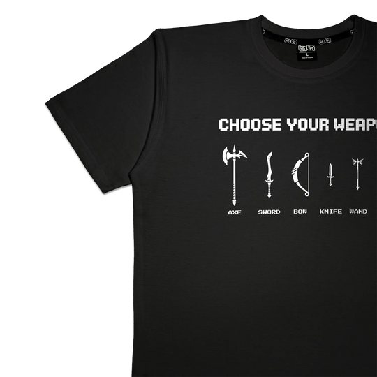 T-shirt Choose Your Weapon