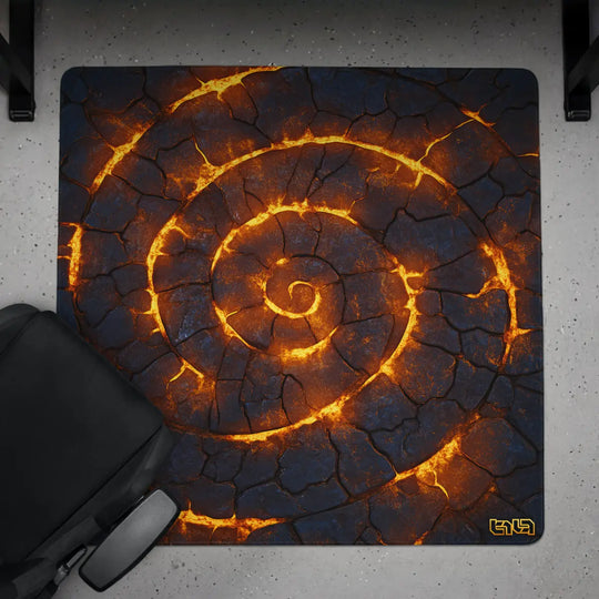 Floor Mat Fiery Vortex