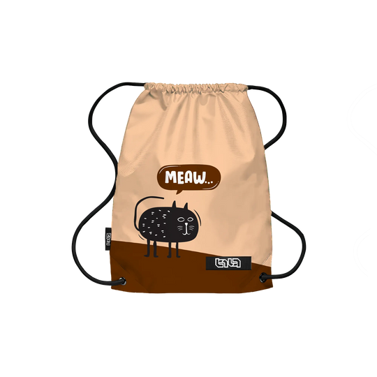Drawstring Backpack Meaw
