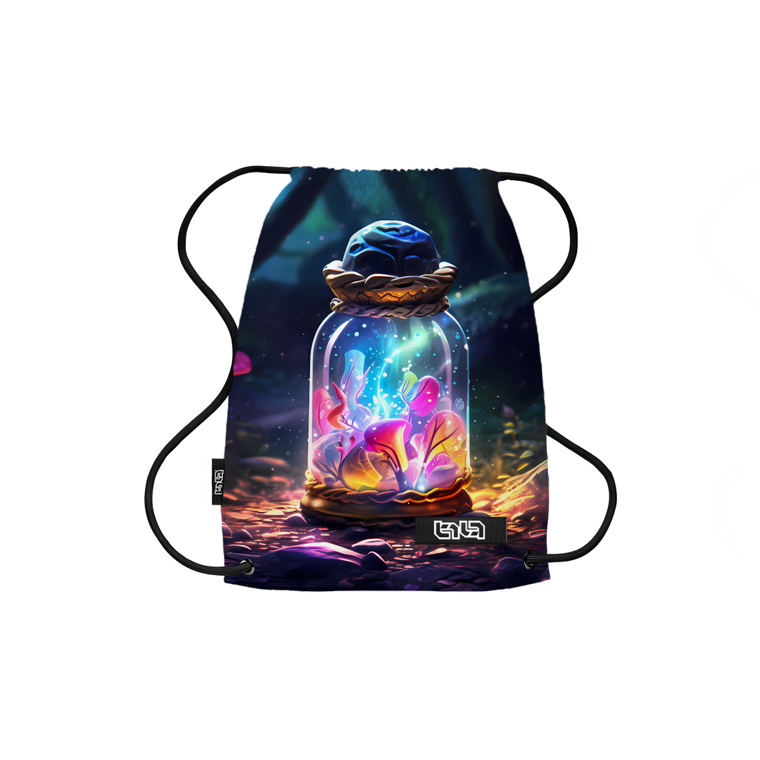 Drawstring Backpack Forest Elixir