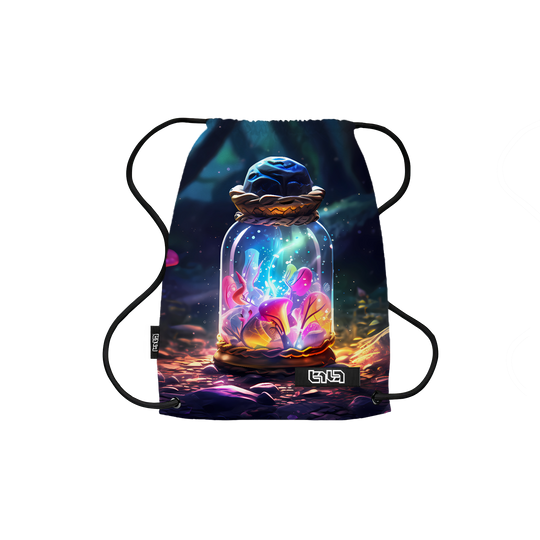 Drawstring Backpack Forest Elixir