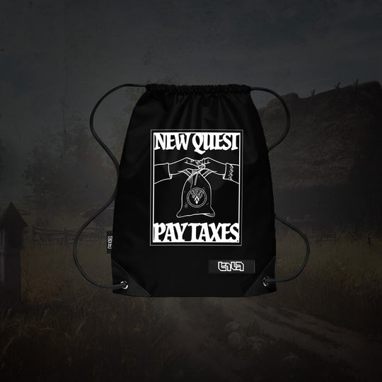 Drawstring Backpack New Quest - Pay Taxes