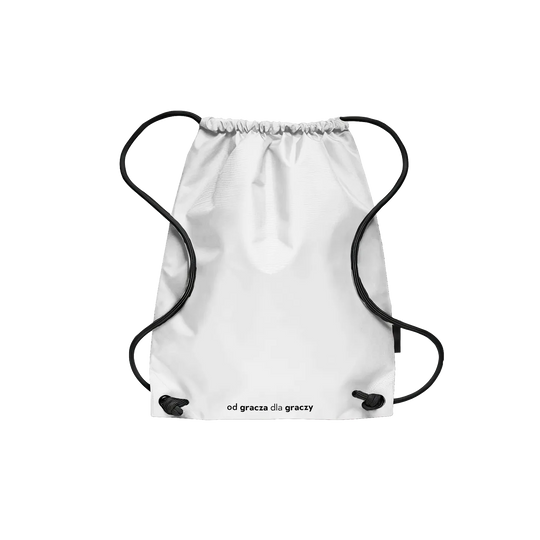 Drawstring Backpack Arkadikuss Logo Basic Gray