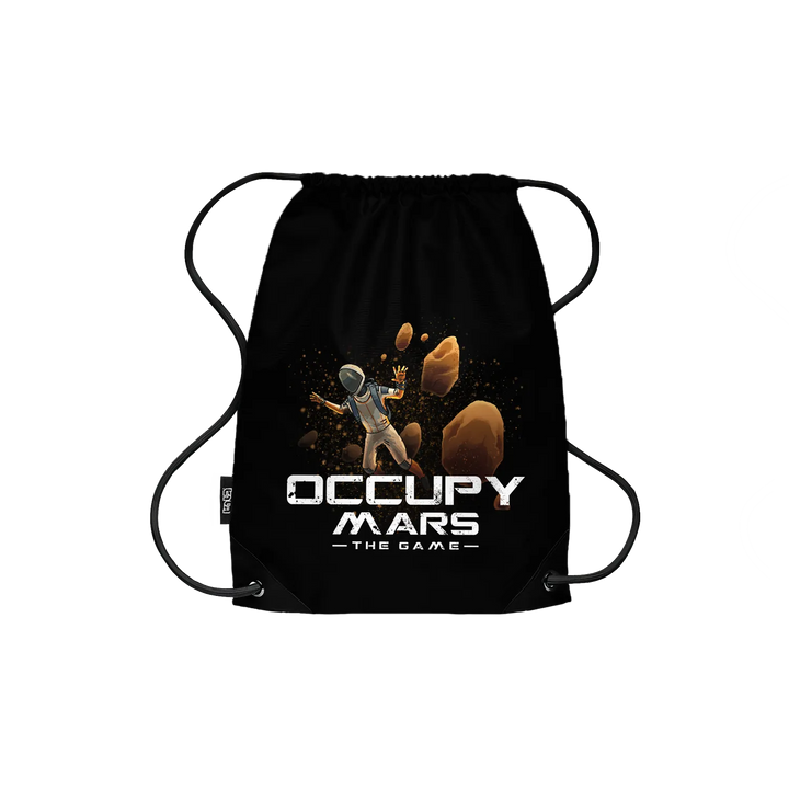 Drawstring Backpack Occupy Mars Astronaut