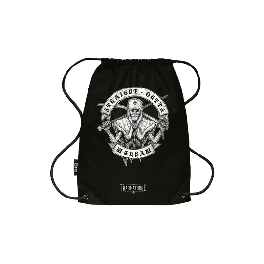The First Salutor Drawstring Backpack