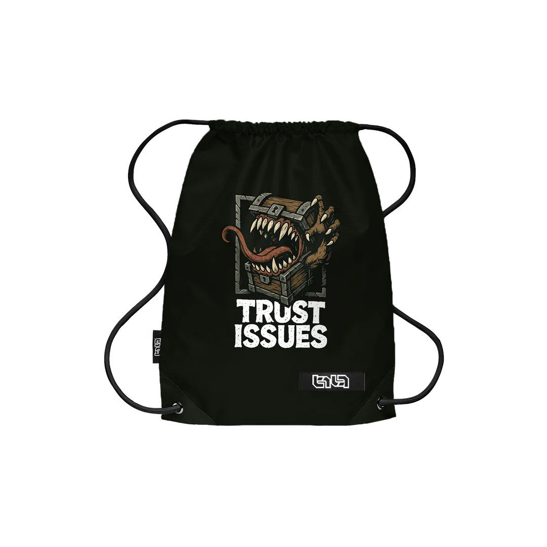 Drawstring Backpack Trust Issues