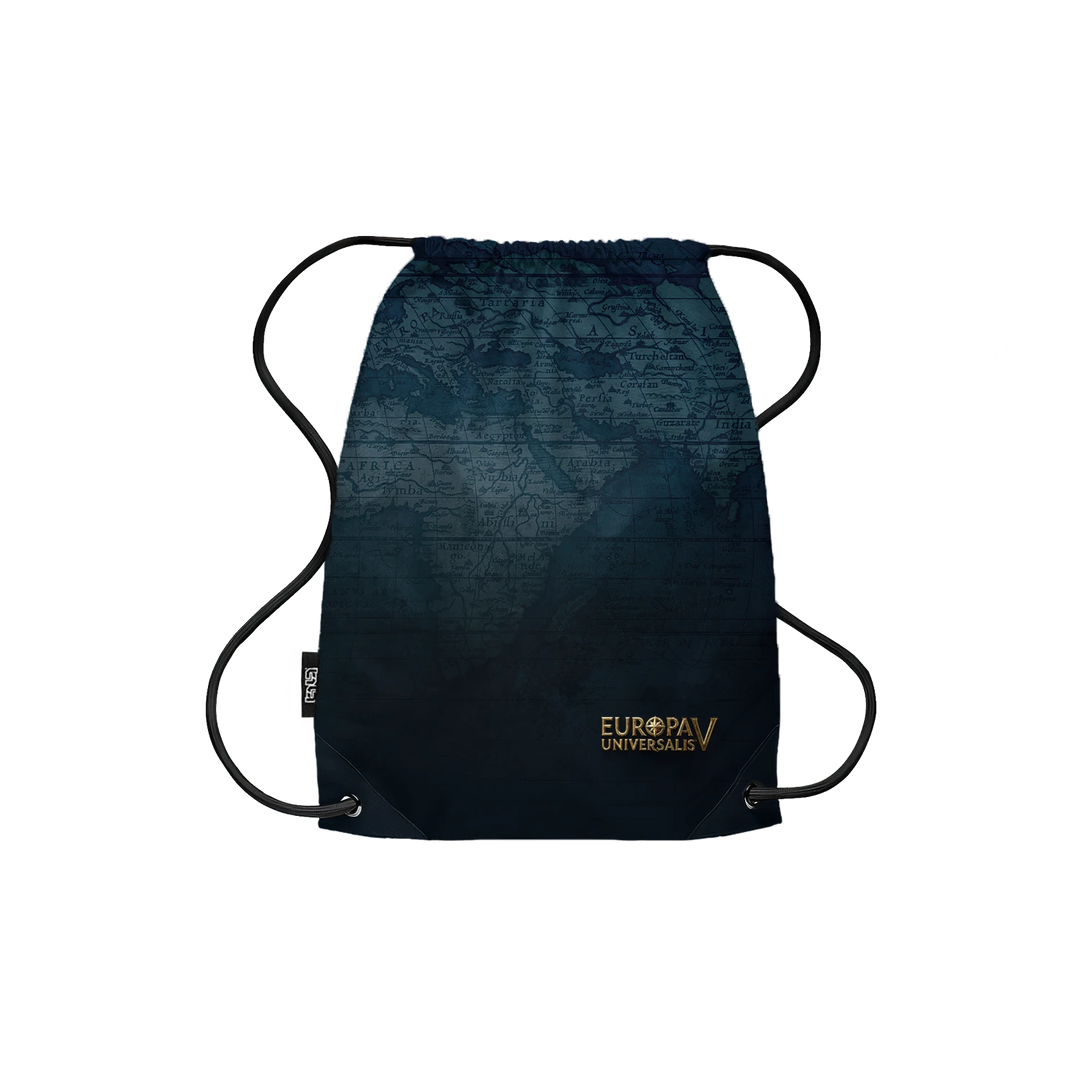 Drawstring Backpack World Map