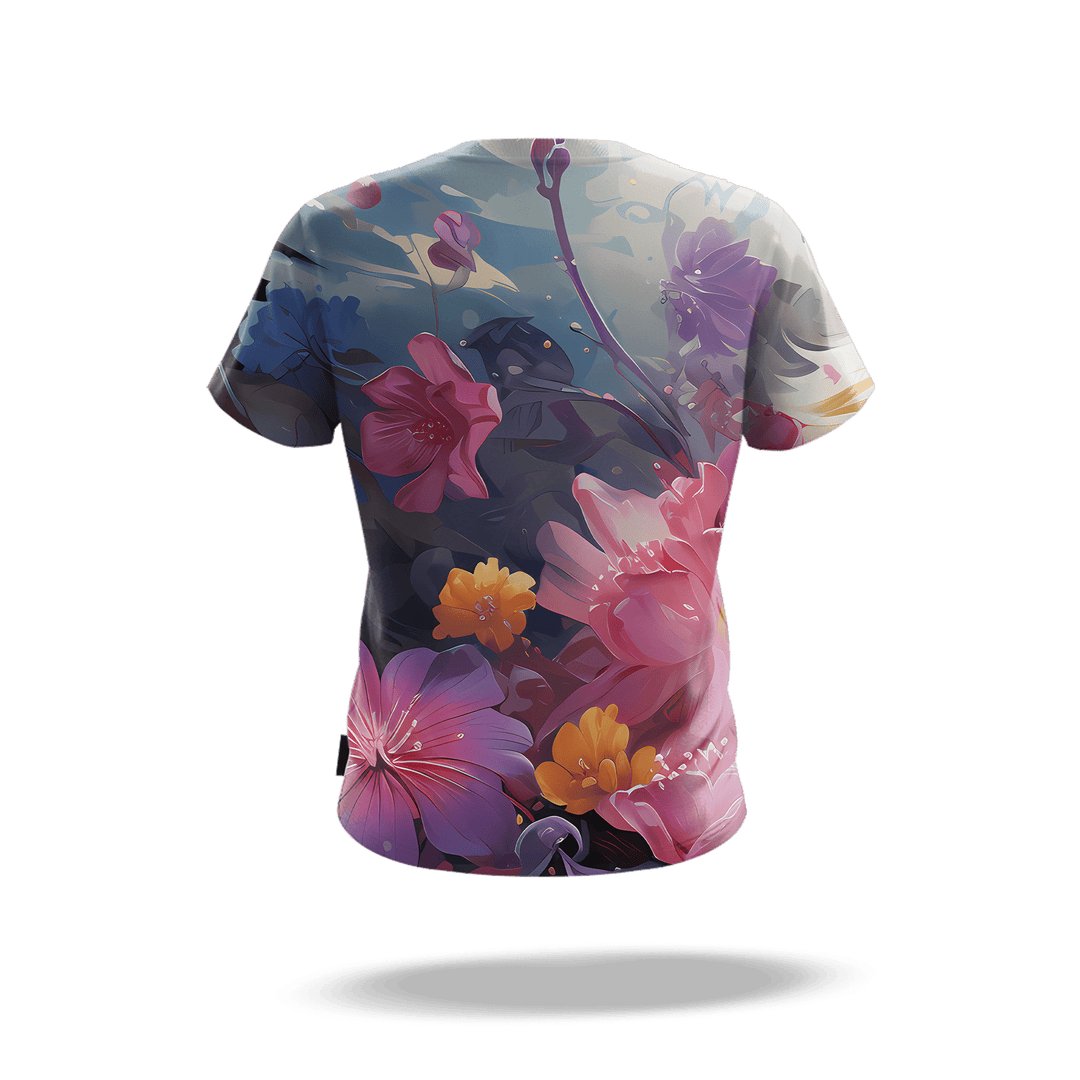 T-shirt Floral Fox
