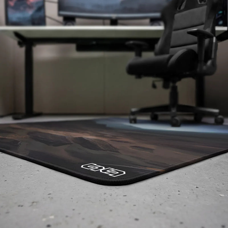 Floor Mat Blue Sunset on Mars