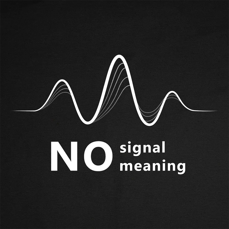 T-shirt No Signal No Meaning