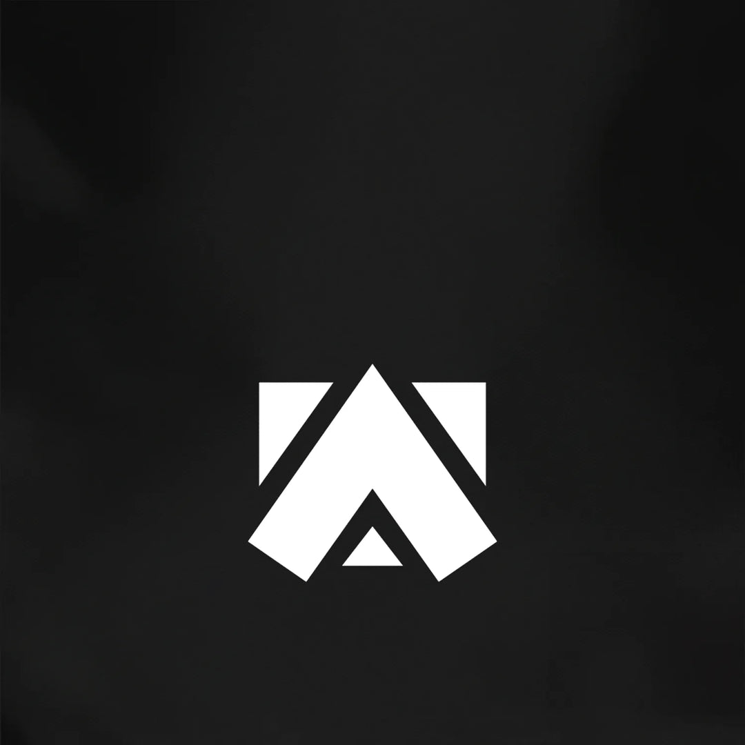 Drawstring Backpack Arkadikuss Logo Basic Black