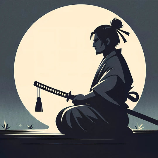 Drawstring Backpack Samurai Serenity