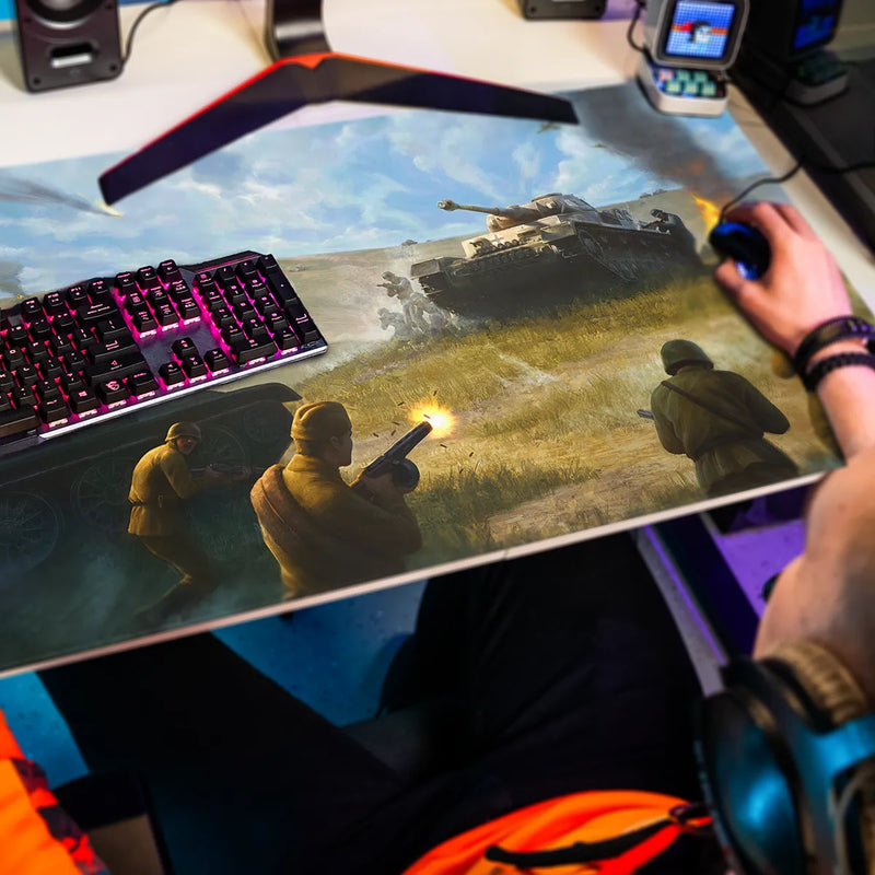 Mousepad No Step Back 2