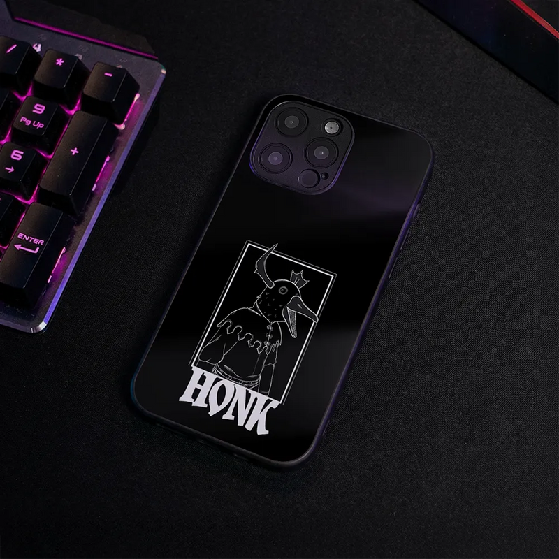 Glass Phone Case Honk