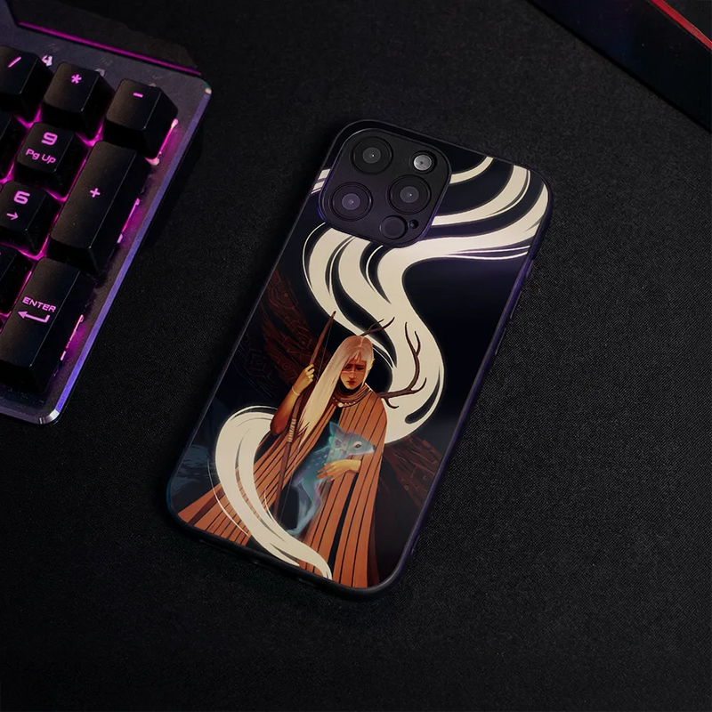 Glass Phone Case Death Howl Cover