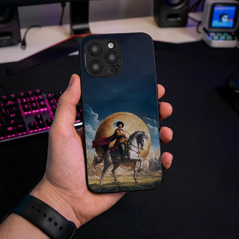 Glass Phone Case Caesar