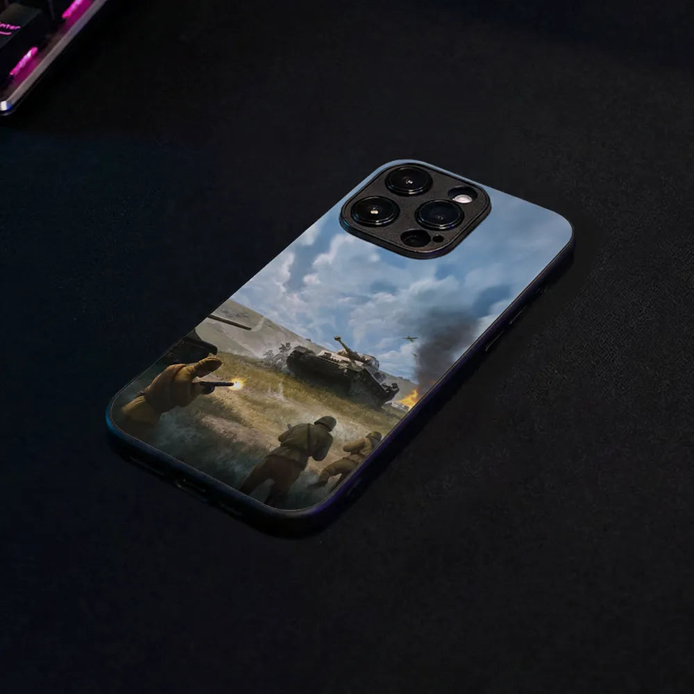 Smartphone Case Rear Projection Glass Phone Case No Step Back – Tilt