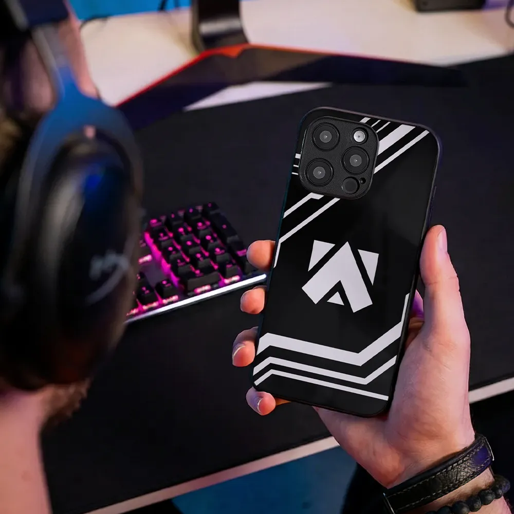 Glass Phone Case Arkadikuss 1 Black
