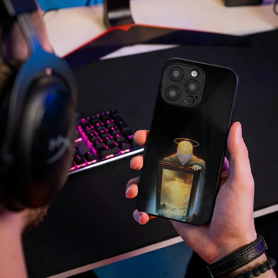 Glass Phone Case Demiurg