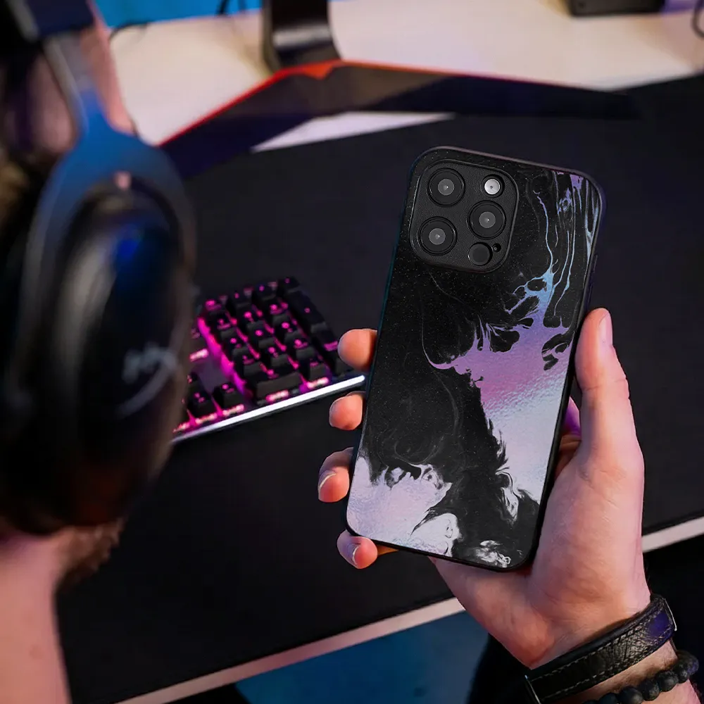Glass Phone Case Void Aesthetics