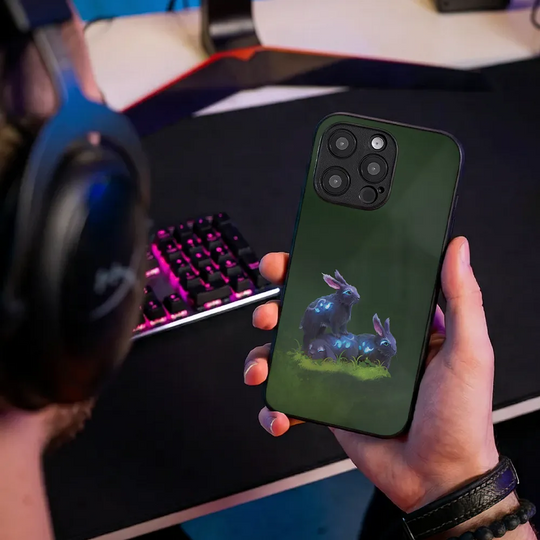 Glass Phone Case Underbunnies