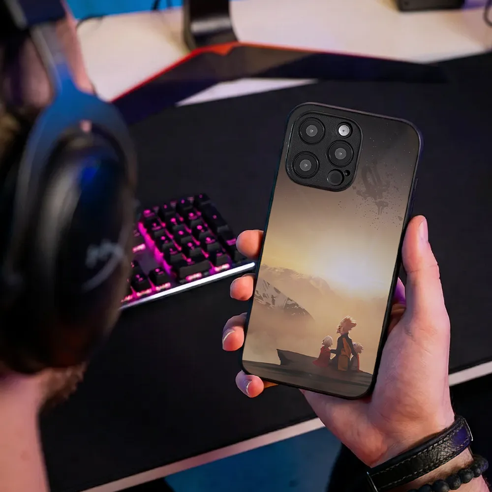 Glass Phone Case First Contact