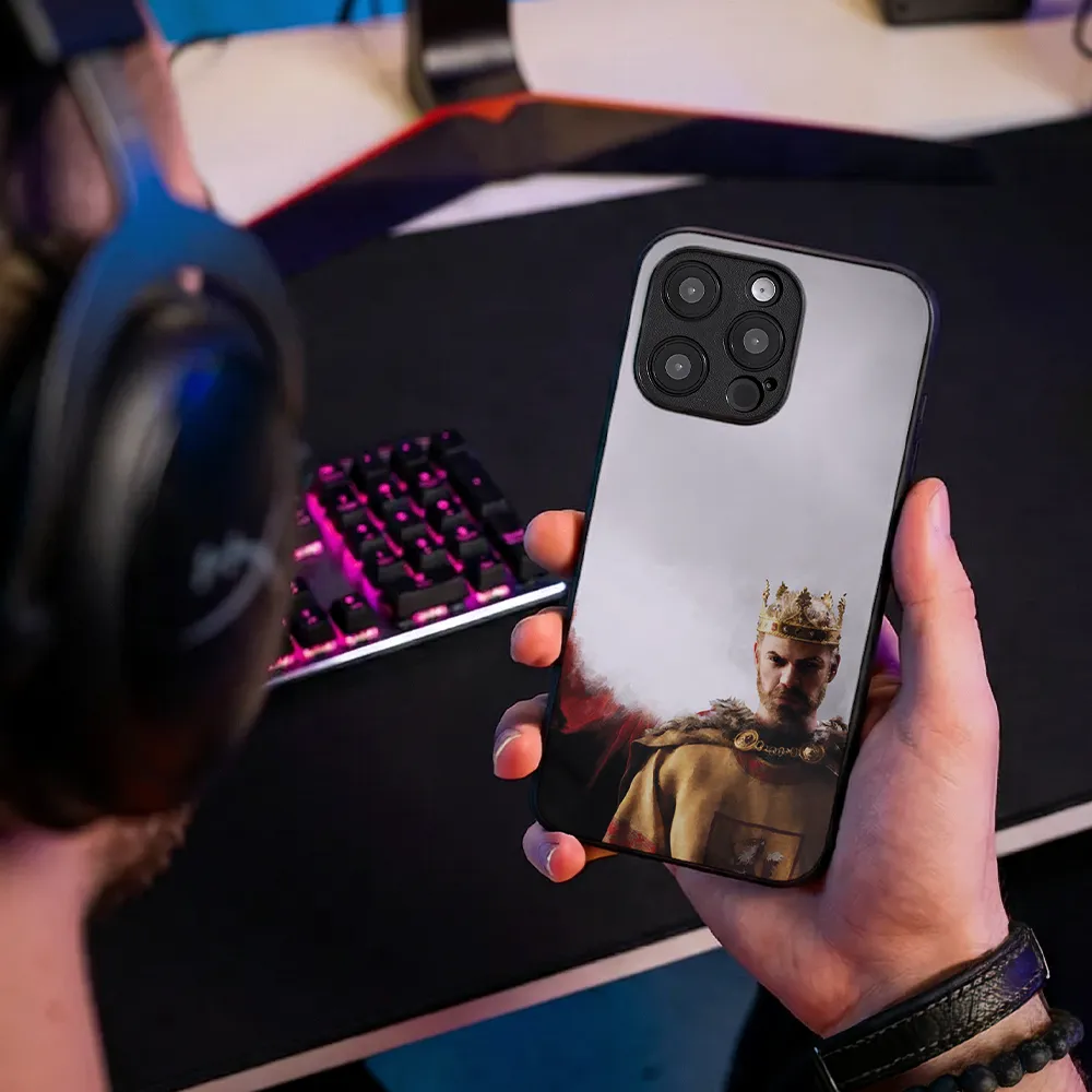 Glass Phone Case The King