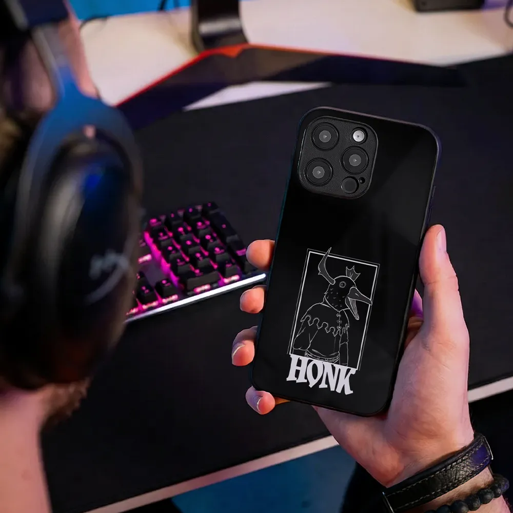 Glass Phone Case Honk