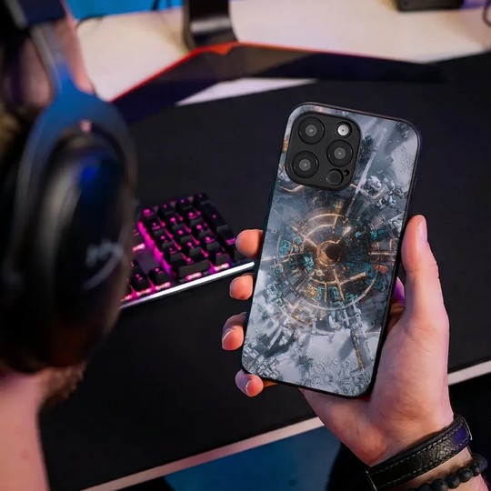 Glass Phone Case The City Core