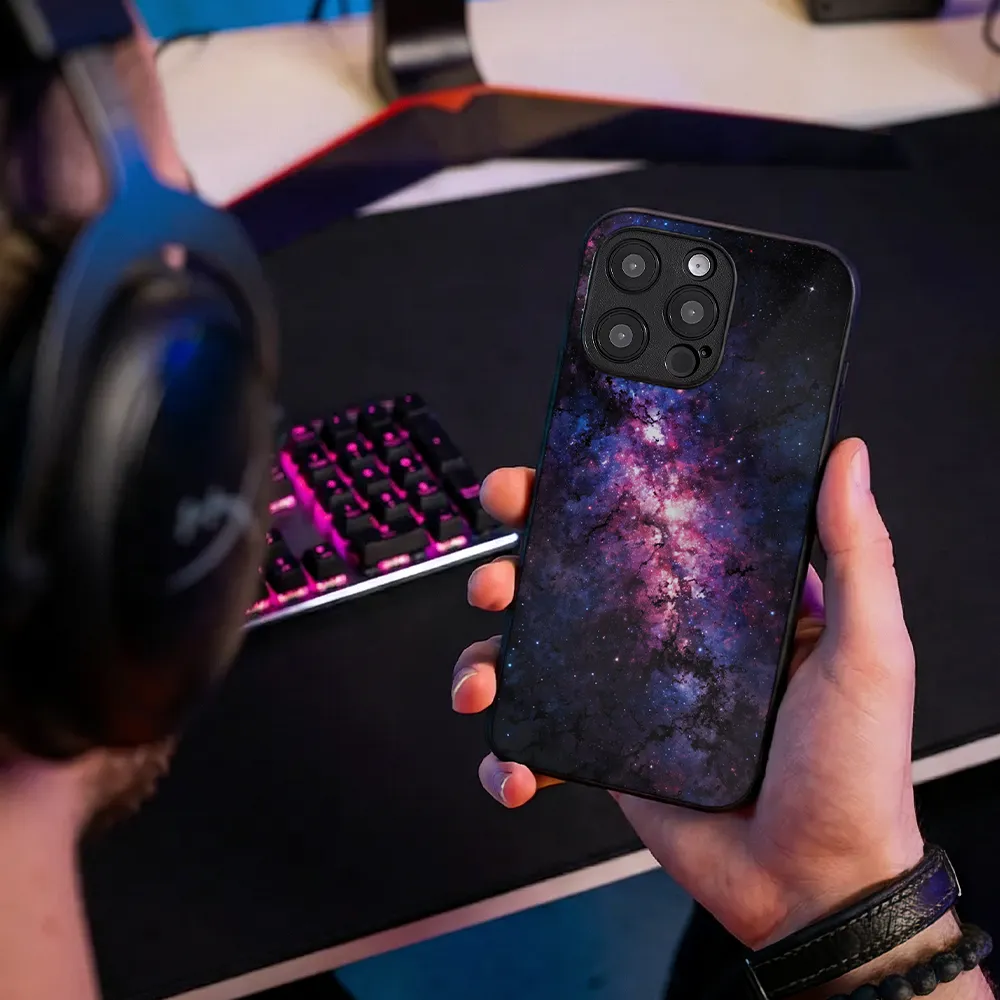 Glass Phone Case Milky Way