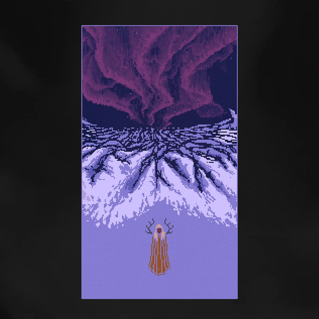 Northern Lights Drawstring Backpack